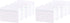 A8 (Pack 1000) Amazon Basics Ruled Index Cards - White