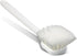 36620L00 20" 2" 1 Count CFS Flo-Pac Plastic Handle Utility Scrub Brush, Nylon Bristles, Length, Bristle Trim, White