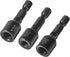 3 PCS Hanger Bolt Driver 1/4"-20, 3/8"-16, 5/16"-18, Hanger Bolt Install Tool with 1/4 Hex Shank for Woodworking