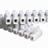 6pcs 450V 35A 12P Double Row Covered Barrier Screw Terminal Block Strip