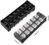 uxcell Dual Rows 6 Positions Wire Barrier Block Terminal Strip, 600V 45A TB-4506L