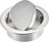 uxcell Finger Flush Pull Handle, Outer Dia. 42mm/1.65", Brushed Silver with Screw for Easy Installation
