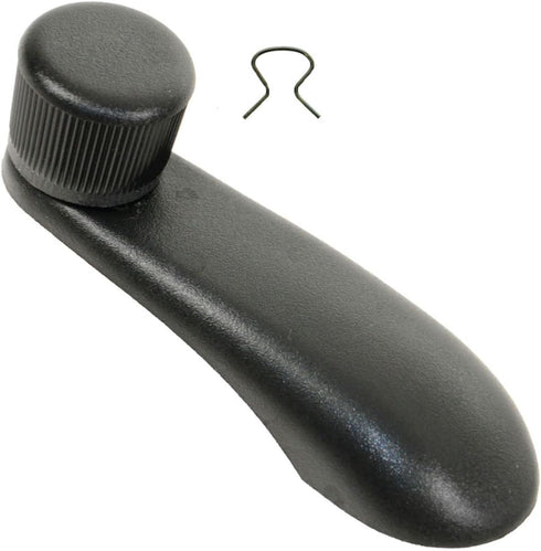 TRQ Black Window Crank Handle Pair, Set of 2 for Silverado Sierra Truck Pickup