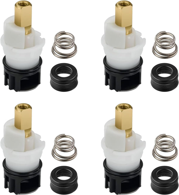 RP25513 Faucet Stem Replacement Kit for Delta Two Handle Faucet, Includes RP24096 Cartridge, RP4993 Seat, 4 Pack