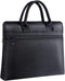 Waterproof Oxford Document Bag, Briefcase for Men, File Tote Bag for Carrying Paper Files, Black