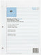 Sparco 82110 Filler Paper,3-HP,College Ruled,11-Inch x8-1/2-Inch ,100/PK,White