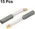 uxcell 15pcs Carbon Brushes for Electric Motor, 20mmx5mmx5mm, Replacement Repair Part for Power Tools, Hand Drill
