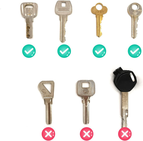 Daily Treasures 78Pcs Key Caps Tags Covers Set, 48Pcs Plastic Key Identifier Covers & 24Pcs Plastic Tags