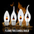 generic Bulb, Bulbs Bulb E14) Flame Effect Flickering Candle Light Halloween Crystal Clear Incandescent Chandelier