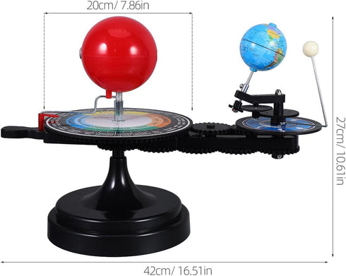 16. 51x10. 61x7. 86in SMASOLO Solar System Teaching Equipment Sphere Instrument Realistic Operation Model for Kids
