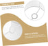 2 Pack ARTIBETTER Drum Lamp Shades for Table Desk Floor Lamps Replacement Lampshades Replacement Chinese Decorative