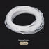 10m(33ft) 1mm(0.04") ID x 2mm(0.08") OD Silicone Tubing, Clear Industrial Plastic Tubing for Pump Siphoning