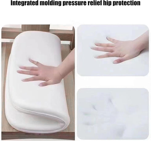 WAGHAVEN Ergonomic Memory Foam Seat Cushion,High Resiliences Memory Foam Seats Cushions Provide Softness