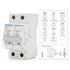 DC 2 Pole Miniature Circuit Breaker, 500V 50Amp, Thermal Magnetic Trip for Solar DC System