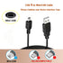 2.0 5V SDS100 Mini USB DC Charging Cable Compatible with Uniden Bearcat Model Li-ion Battery True I/Q Digital APCO
