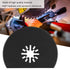 10 Pcs Oscillating Saw Blades 80mm/3.1inch - High Carbon Steel Multitool Quick Release Kit