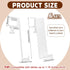 6 Album Chumia Pcs Adjustable Book Stand for Display Bookcase Bookshelf Book Comics Display Holder Manga Stand Easel