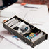 Jadpes Wooden Business Card Case, Innovative Storage Box Holder Pocket for Office Desk Organizer (#02)