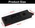 Window Latch Locks Replacement Window Parts and Hardware, Plastic Spring Loaded Sliding Window Tilt Latch for Home Window Accessories, Pack of 8 (Black)