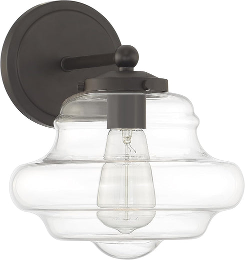 Savoy House M90091ORB 1-Light 60 Meridian Wall Sconce, Watts, Oil Rubbed Bronze