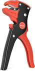WGGE Automatic Wire Stripper and Cutter, 2 IN 1 Tool for 10-24 AWG Electrical Cable Stripping, Eagle Nose Pliers