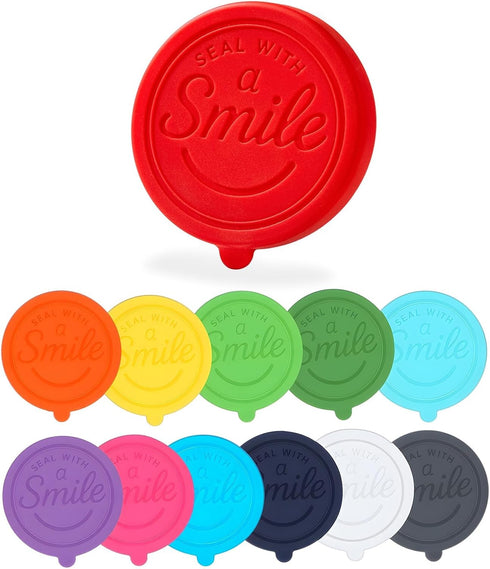 Augwontior Oui Yogurt Jar Lids Silicone, 12 Pack Leak Proof and Reusable Oui
