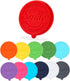 Augwontior Oui Yogurt Jar Lids Silicone, 12 Pack Leak Proof and Reusable Oui