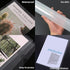 YoeeJob 15 Packs Clear Document Folders, L-Type Clear Plastic Folders for Standard 8.5"x11" and A4 Sheets