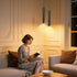 5W 3000K, 1.18 L11.8 Pendant Lights Kitchen Island, Modern Black Pendant Light for Bedroom Bedside Sofa Corner, Island