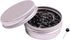 Tupalizy 1/8 Inch Small Round Head Map Tacks Pins, Black, 100PCS for Home Office Use