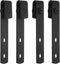 uxcell 4Pcs Sliding Barn Door Hardware Hanger, Mini Sliding Door Hardware for