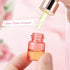 100Pcs 2ml 5 Pink Sample Dropper Bottles Glass Mini Dropper Bottles with White Silicone Tops and Plastic Droppers