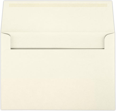 LUXPaper A10 Invitation Envelopes | 50 Qty | 6" x 9 1/2" | Natural | 70lb. Text
