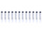 10ml Syringes Without Needle, 10cc Disposable Plastic Sterile Syringe with Luer Lock, Lab Syringes (Pack of 12)