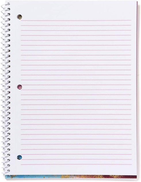 Gartner Studios Galaxy Spiral Notebook, Multicolored, 8" x 10.5", 80 Pages, 1-Count