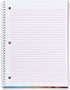 Gartner Studios Galaxy Spiral Notebook, Multicolored, 8" x 10.5", 80 Pages, 1-Count