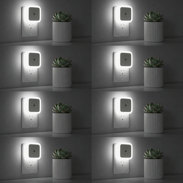 Sujeet Night Light, Night Lights Plug into Wall 8-Pack, Nightlight Plug in