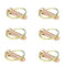 6 PCS 7/16 Lynch Pin Assortment Kit, Heavy Duty Linch Pins for Farm Tractors, Trailers, Mowers