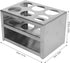 Test Tube Rack for 32mm Tubes, 304 Stainless Steel Holder with 6 Hole, 3 Layer Lab Test Tube Rack and Vial Holder