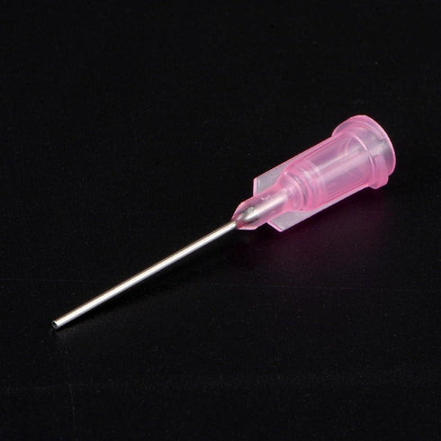 uxcell Industrial Blunt Tip Dispensing Needle with Luer Lock, 20G 1", 40 Pcs Pink