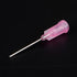 uxcell Industrial Blunt Tip Dispensing Needle with Luer Lock, 20G 1", 40 Pcs Pink