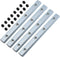 uxcell Straight Line Connector - 4Pcs 7.1inch Inside Joint Brackets with M8 Screws for Aluminum Extrusion