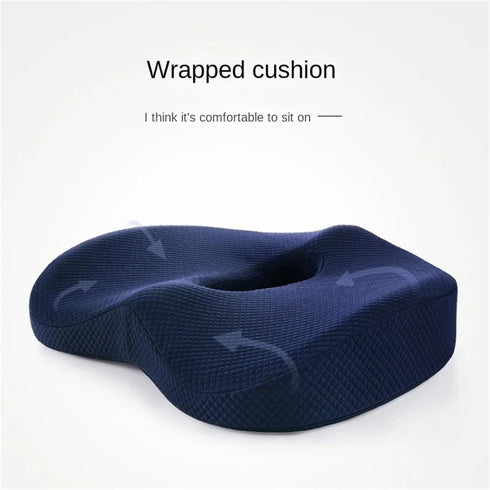 Generic 3D Memory Foam Hemorrhoid Cushion Hip Support Orthopedic Pillow Coccyx Office Chair Cushion Car Seat Wheelchair