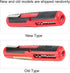Wire Stripper Tool with SK5 Steel Blade, Self Adjusting Dismantling Stripper, Safety Lock, TPR and ABS Handle