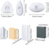Outus 10 Pieces Drawing Art Erasers, Includes Pencil, Grey Kneaded, White Foam, Multi-Shape, Cube Eraser
