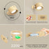 3PACK 3 360 Koopala Rechargeable LED Wall Sconce, Cordless Battery with Remote Powered Wall Sconce, Brightness Levels