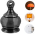 Hemobllo 8pcs Antique Brass Lamp Finials Threaded Design Decorative Knob Caps for Table and Floor Lamps Easy to Install