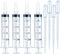 4 Pack 20mL Syringes for Lip Gloss Making Supplies, Liquid TKP Lipgloss Base Flavoring Oil Injection
