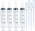 4 Pack 20mL Syringes for Lip Gloss Making Supplies, Liquid TKP Lipgloss Base Flavoring Oil Injection