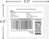 Packing List Pouches 4.5'' X 5.5'' - Clear Adhesive Top Loading Shipping Label Sleeves (500 Bags)